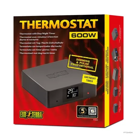 Hagen Exo Terra Electronic Thermostat 600W - Elektromos Day/Night termosztát terráriumba