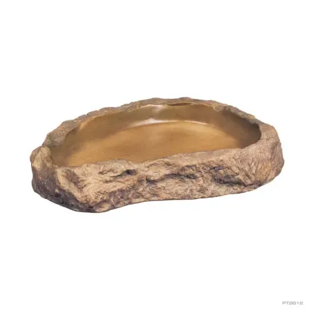 Hagen Exo Terra Feeding Dish Large - etetőtál sivatagi vagy trópusi terráriumokba (21x18x3,5 cm)