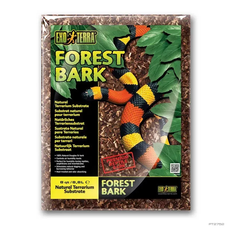 Hagen Exo Terra Forest Bark - Trópusi fenyőkéreg - terrárium talaj (8,8 liter)