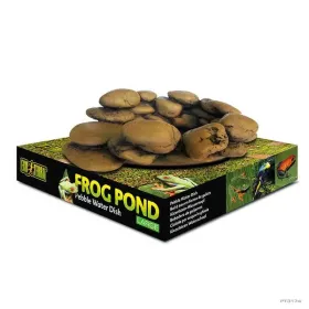 Hagen Exo Terra Frog Pond Large Pebble Water Dish - vizestál békáknak (17X13,5X6 cm)