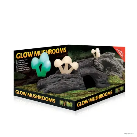 Hagen Exo Terra Glow Mushrooms - fatörzs dekoráció gombával