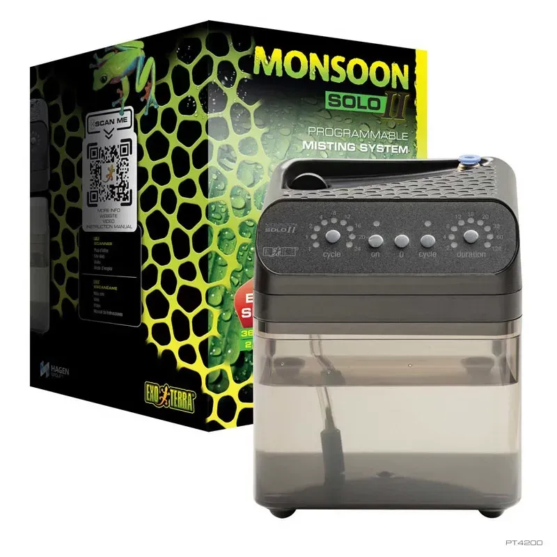Hagen Exo Terra Monsoon Solo II. - Programozható ködképző rendszer (1,5 liter)