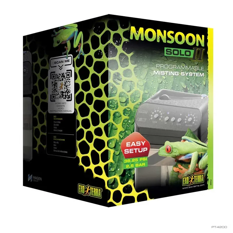 Hagen Exo Terra Monsoon Solo II. - Programozható ködképző rendszer (1,5 liter)