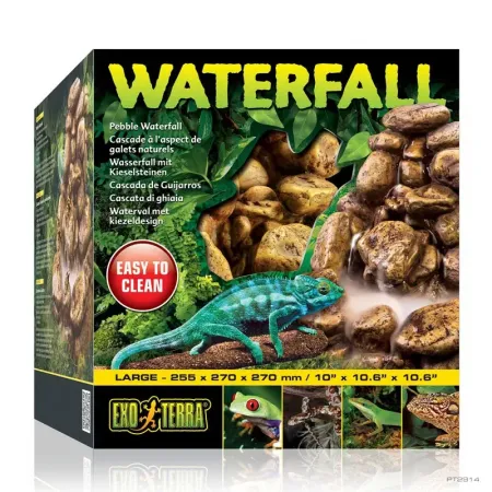 Hagen Exo Terra Pebble Waterfall Large - dekoráció (vízesés) trópusi terráriumokba (25,5x27x27 cm)
