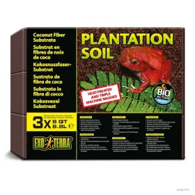 Hagen Exo Terra Plantation Soil Brick - kókuszrost talaj terráriumokba- (3 x 8,8 l)