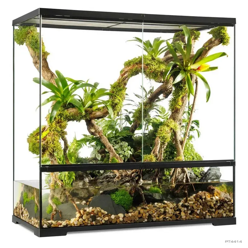 Hagen Exo Terra Pro Paludarium Large X-Tall - Dekoratív üveg paludárium (90X45x90 cm)