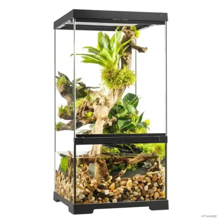 Hagen Exo Terra Pro Paludarium X-Small X-Tall - Dekoratív üveg paludárium (30x30x60 cm)
