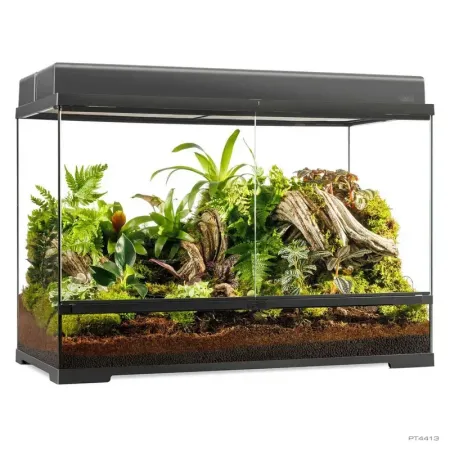 Hagen Exo Terra Pro Terrarium Large Tall - Dekoratív üvegterrárium (90x45x60 cm)