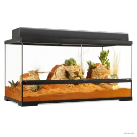 Hagen Exo Terra Pro Terrarium Large Wide - Dekoratív üvegrerrárium (90x45x45 cm)