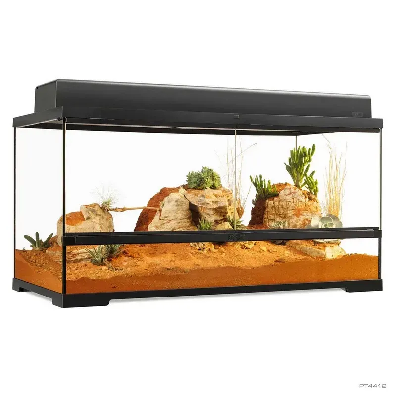 Hagen Exo Terra Pro Terrarium Large Wide - Dekoratív üvegrerrárium (90x45x45 cm)