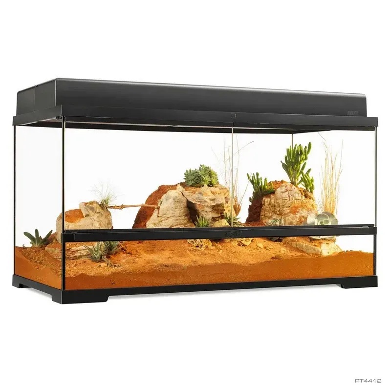 Hagen Exo Terra Pro Terrarium Large Wide - Dekoratív üvegrerrárium (90x45x45 cm)