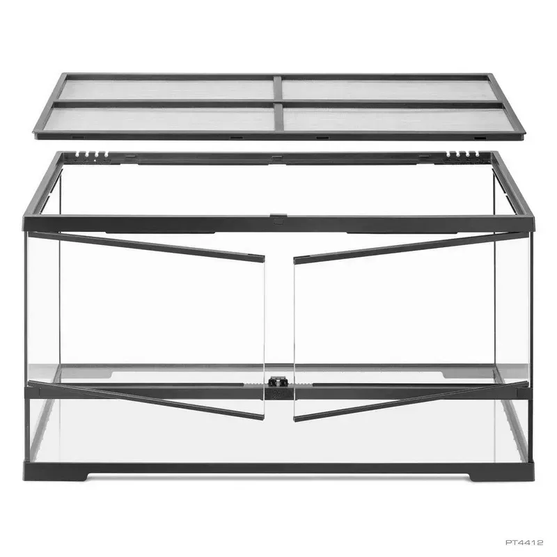 Hagen Exo Terra Pro Terrarium Large Wide - Dekoratív üvegrerrárium (90x45x45 cm)