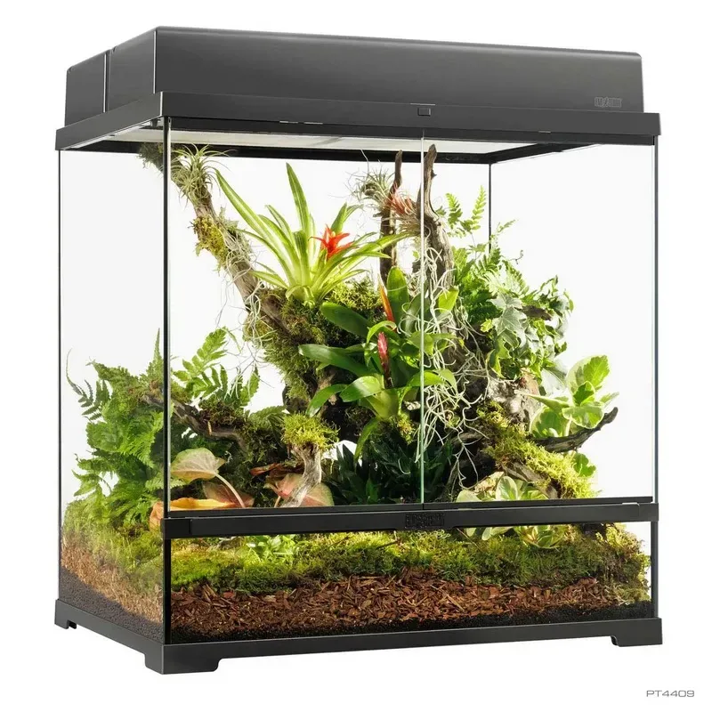 Hagen Exo Terra Pro Terrarium Medium Tall - Dekoratív üvegterrárium (60x45x60 cm)