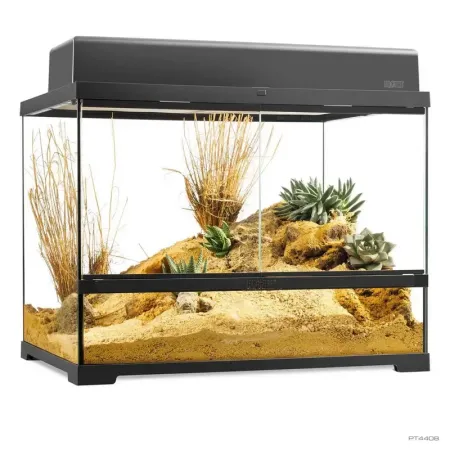 Hagen Exo Terra Pro Terrarium Medium Wide - Dekoratív üvegterrárium (60x45x45 cm)