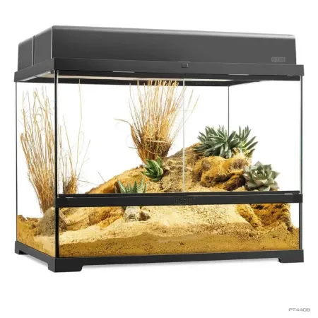 Hagen Exo Terra Pro Terrarium Medium Wide - Dekoratív üvegterrárium (60x45x45 cm)
