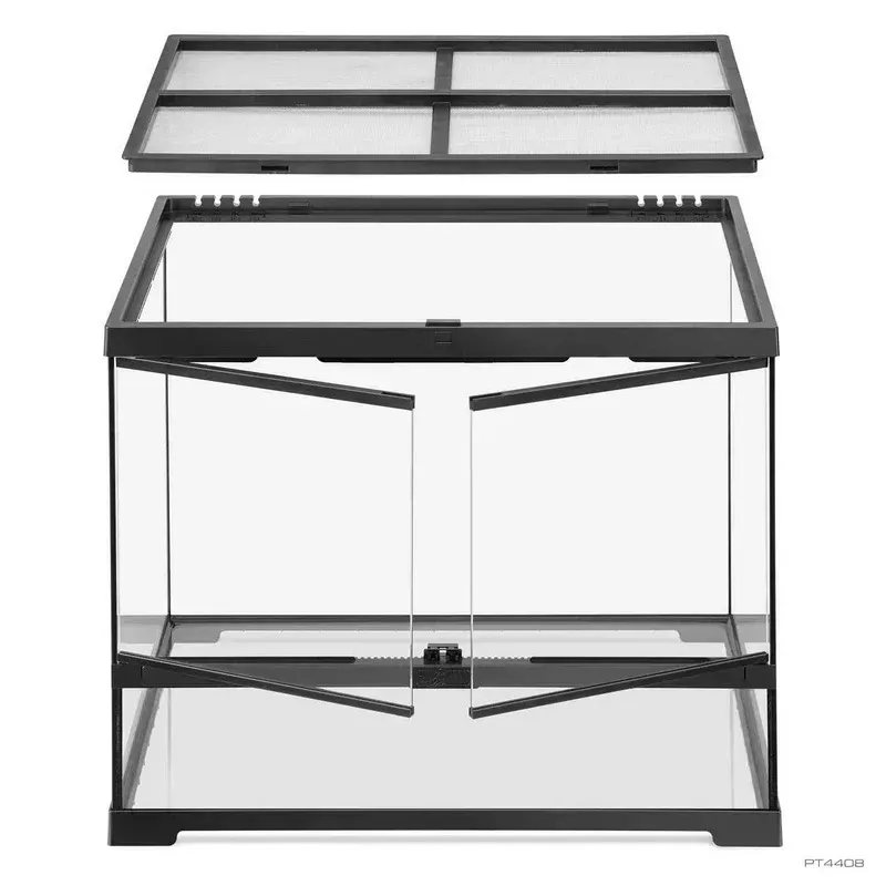 Hagen Exo Terra Pro Terrarium Medium Wide - Dekoratív üvegterrárium (60x45x45 cm)