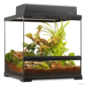 Hagen Exo Terra Pro Terrarium Small Wide - Dekoratív üvegterrárium (45x45x45 cm)