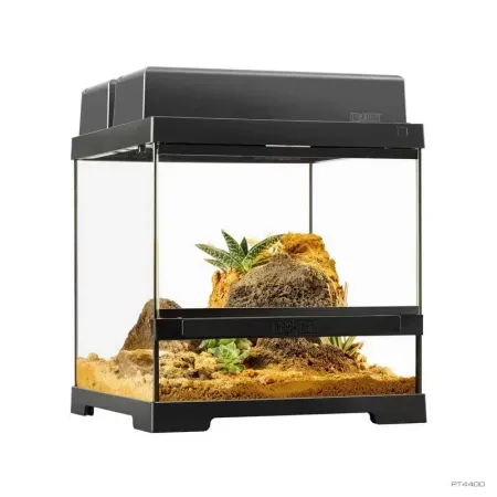 Hagen Exo Terra Pro Terrarium X-Small Wide - Dekoratív üvegterrárium (30x30x30 cm)