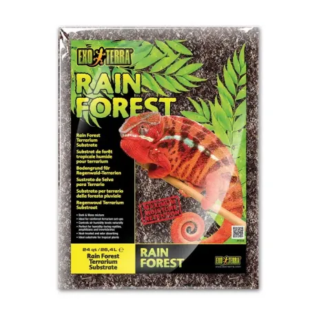Hagen Exo Terra Rain Forest Substrate - Fenyőkéreg és mohakeverék talaj terráriumokba (26,4 liter)