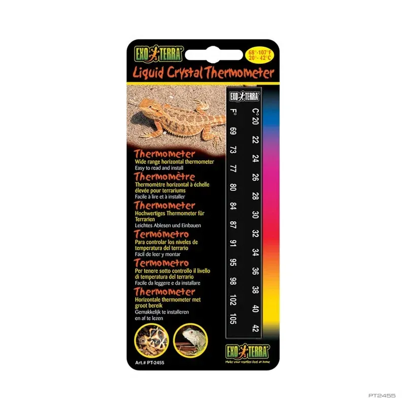 Hagen Exo Terra Terrarium Thermometer - folyadékkristályos hőmérő
