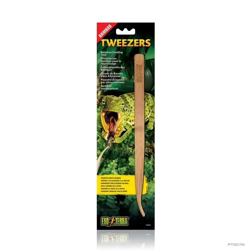 Hagen Exo Terra Tweezers - bambusz csipesz és etetőeszköz - 28 cm