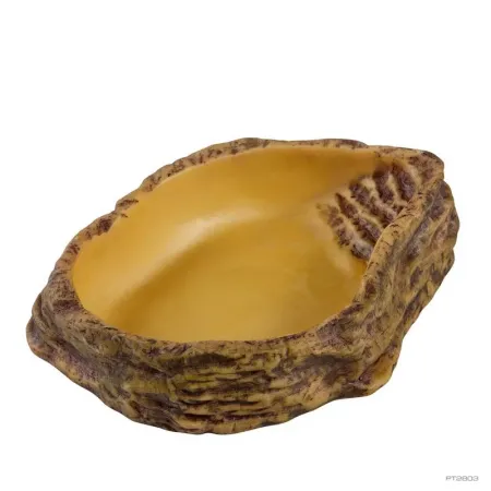 Hagen Exo Terra Water Dish Large - itatótál (sziklás) terráriumokba (22 x 17,8 x 5,5 cm)