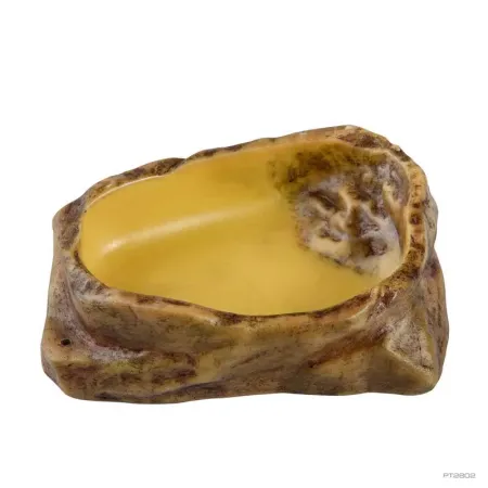 Hagen Exo Terra Water Dish Medium - itatótál (sziklás) terráriumokba (10 x 13 x 3,3 cm)