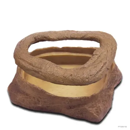 Hagen Exo Terra Worm Dish meal worm feeder - tál (élgyűrűvel) terráriumi állatok részére (9,5x4,5x1
