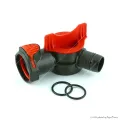 Hagen Fluval FX2/FX4/FX5/FX6 külső szűrő csap tömítéssel (1 db)