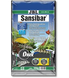 JBL Sansibar DARK (BLACK) 10 kg - természetes akvárium talaj - fekete