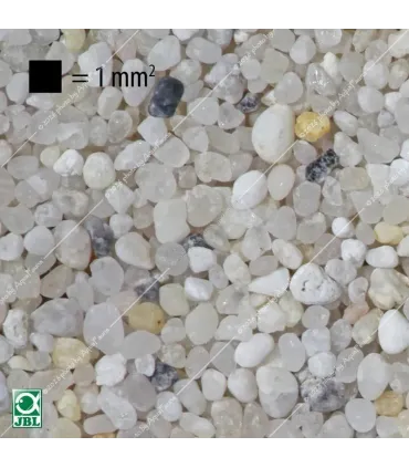 JBL Sansibar RIVER 5 kg - természetes akvárium talaj - durva szemű