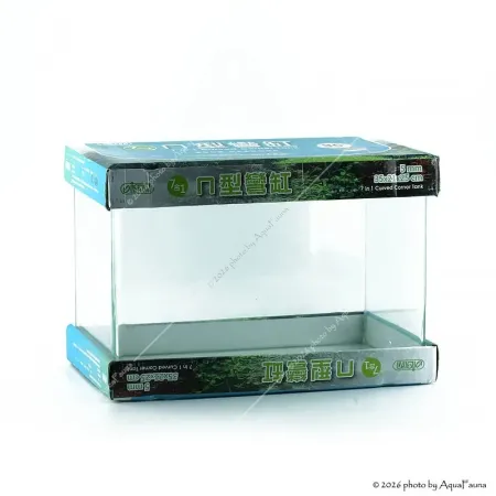 ISTA nano akvárium 18 liter (35×21×25 cm ) - 5 mm üveg, íves sarok