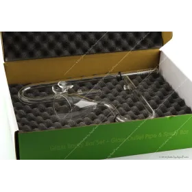 ISTA üveg beömlő és kifolyó cső szett 12 mm - lilypipe