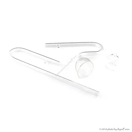 ISTA üveg beömlő és kifolyó cső szett 12 mm - lilypipe