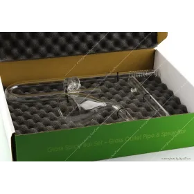 ISTA üveg beömlő és kifolyó cső szett 16 mm - lilypipe