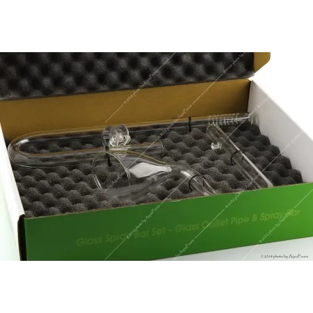ISTA üveg beömlő és kifolyó cső szett 16 mm - lilypipe