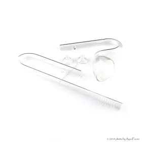 ISTA üveg beömlő és kifolyó cső szett 16 mm - lilypipe