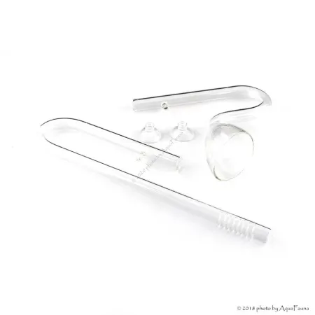 ISTA üveg beömlő és kifolyó cső szett 16 mm - lilypipe