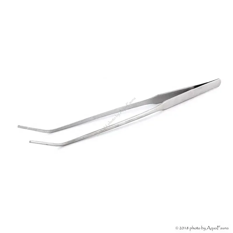 ISTA Water Plant Clip Curve - hajlított végű vízinövény csipesz - 27 cm