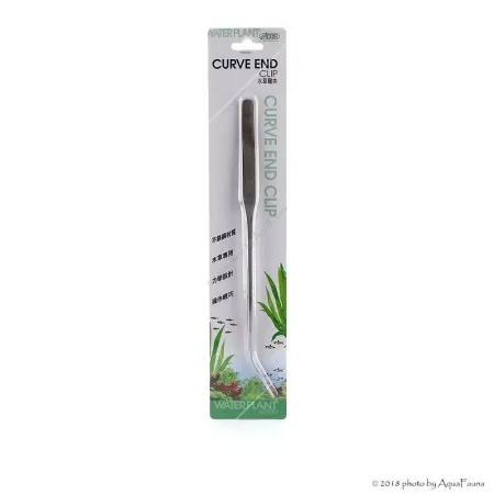 ISTA Water Plant Clip Curve - hajlított végű vízinövény csipesz - 27 cm