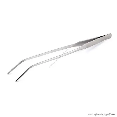 ISTA Water Plant Clip Curve - hajlított végű vízinövény csipesz - 27 cm