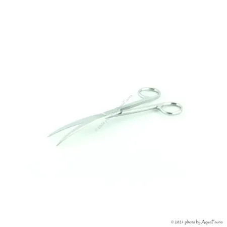 ISTA Water Plant Scissors Curve Pro - hajlított végű vízinövény olló - 17,5 cm