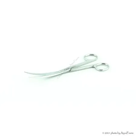 ISTA Water Plant Scissors Curve Pro - hajlított végű vízinövény olló - 17,5 cm